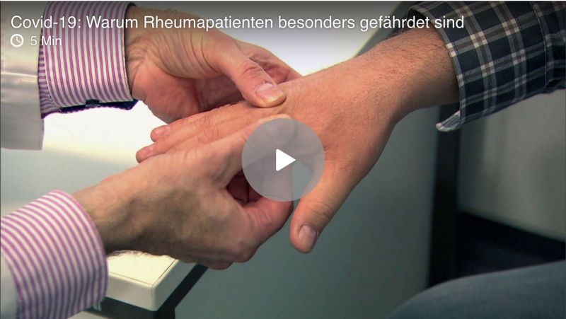 Rheuma-Früherkennung auch in Zeiten von Corona unerlässlich – Die SWR Landesschau Rheinland-Pfalz berichtet
